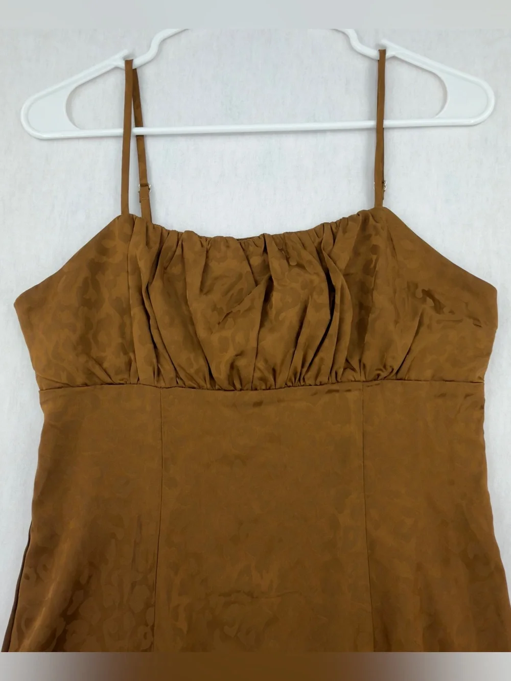 Forever 21 Monotone Mini Leopard Print Cami Dress in Brown